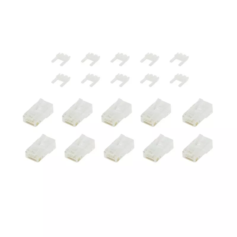 Ficha RJ-45 modular ACT CAT6 10x