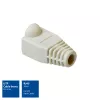 Passa-cabos UTP ACT, RJ45, passa-cabos, cinzento, RJ45, 10 unidades