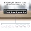 Switch não gerido ACT AC4418 8 portas Gigabit Ethernet 10/100/1000