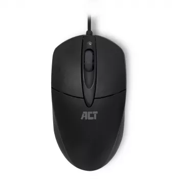 Rato ótico com fios ACT 1000 DPI, USB