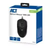 Rato ótico com fios ACT 1000 DPI, USB