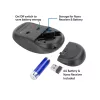 ACT AC5105 rato sem fios ambidestro, preto
