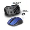 ACT AC5140 rato sem fios ambidestro, 1600 DPI, RF Wireless, azul/preto
