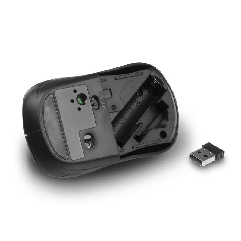 ACT AC5140 rato sem fios ambidestro, 1600 DPI, RF Wireless, azul/preto