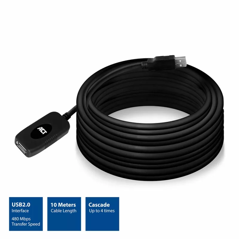 Booster USB 2.0 ACT AC6010 10 metros