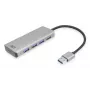 Hub USB ACT AC6121 Type-A 5000 Mbit/s alumínio