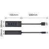Hub USB 3.2 Gen 1 ACT AC6300 Type-A 5000 Mbit/s preto