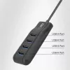 Hub de interfaces ACT AC6320 USB 3.2 Gen 1 (3.1 Gen 1) Type-A 5000 Mbit/s preto