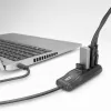 Hub de interfaces ACT AC6420 USB 3.2 Gen 1 (3.1 Gen 1) Type-C 5000 Mbit/s preto