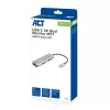 Adaptador multiporta USB-C 4K ACT para 2 monitores HDMI, porta de dados USB-A