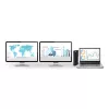 Docking station universal USB-C ou USB-A ACT, para 2 monitores HDMI, DisplayLink