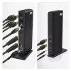 Docking station universal USB-C ou USB-A ACT, para 2 monitores HDMI, DisplayLink