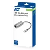 Hub USB ACT AC7081 Type-C 2500 Mbit/s alumínio