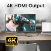 Docking station USB-C 4K ACT para 1 monitor HDMI, Ethernet, USB-C, USB-A, leitor de cartões e passagem PD