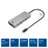 ACT AC7095 estação de acoplamento USB-C, USB 3.2 Gen 1, com fios, cinzento