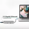 ACT AC7095 estação de acoplamento USB-C, USB 3.2 Gen 1, com fios, cinzento