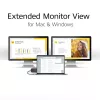 Docking station universal USB-C ACT 4K, para 2 monitores HDMI/DisplayPort, DisplayLink, design compacto