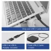Docking station universal USB-C ACT 4K, para 2 monitores HDMI/DisplayPort, DisplayLink, design compacto