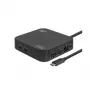 Docking station universal USB-C ACT 4K, para 2 monitores HDMI/DisplayPort, DisplayLink, design compacto