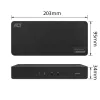 Docking station USB-C ACT 4K, para 2 monitores HDMI ou DisplayPort, DisplayLink