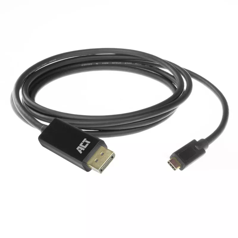 Cabo USB-C para DisplayPort ACT AC7325 2 metros
