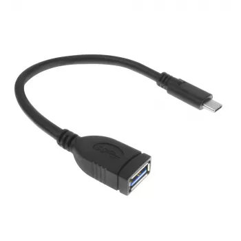 Cabo ACT USB 3.0 OTG USB-C macho para USB-A fêmea 0,2 m 5 Gbit/s