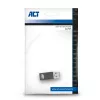 Adaptador USB-A para USB-C ACT AC7375 cinzento