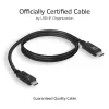Cabo ACT USB 3.0 USB-C certificado USB-IF 2 metros 5 Gbit/s