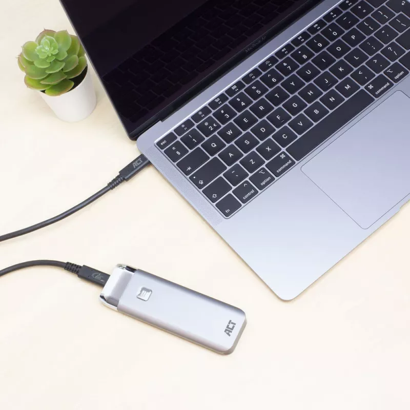 Cabo ACT USB 3.0 USB-C certificado USB-IF 2 metros 5 Gbit/s