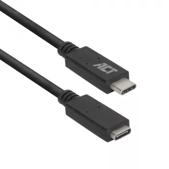 Cabo de extensão ACT USB 3.0 USB-C 2 metros 5 Gbit/s preto
