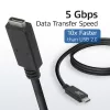 Cabo de extensão ACT USB 3.0 USB-C 2 metros 5 Gbit/s preto