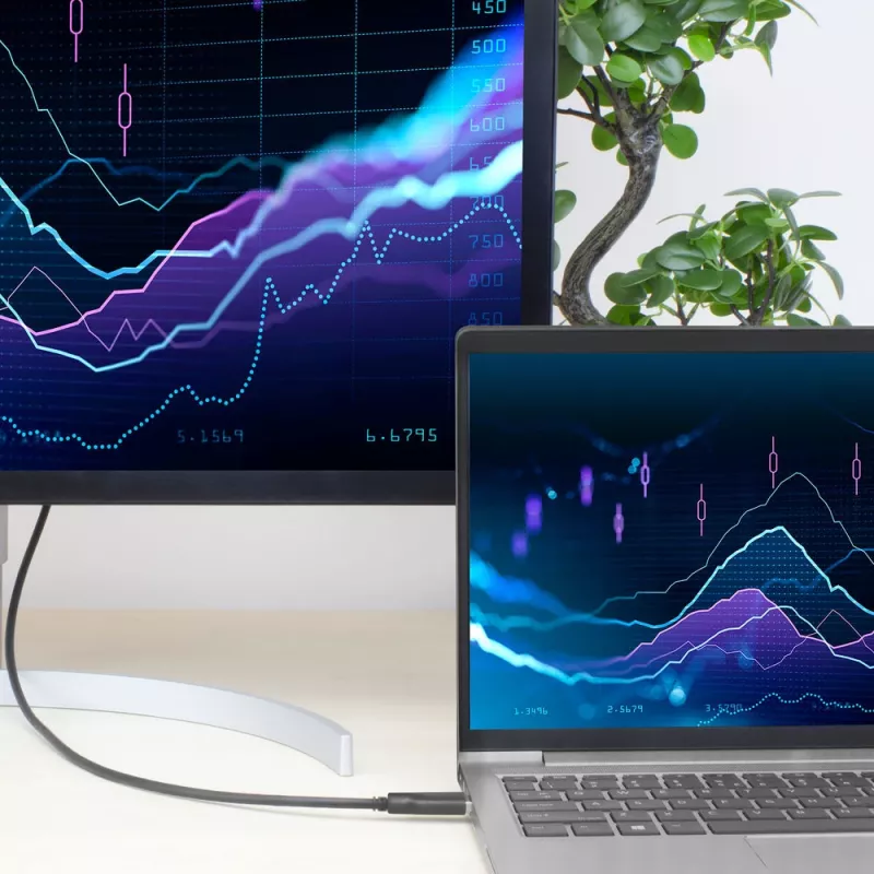 Cabo ACT USB 3.0 USB-A para USB-C 2 metros 5 Gbit/s preto