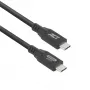 Cabo ACT USB4 20Gbps 240W USB Type-C 0,5 m preto