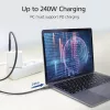 Cabo ACT USB4® 20Gbps, USB-C, certificado USB-IF, 1 metro