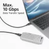 Cabo USB Type-C ACT AC7442 2 m 10Gbps 60W preto
