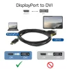 Cabo adaptador DisplayPort para DVI ACT AC7505 1,8 m