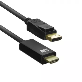 Cabo adaptador DisplayPort para HDMI ACT AC7550 1,8 m