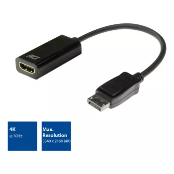 Adaptador DisplayPort para HDMI ACT AC7555