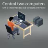 Switch KVM ACT 2 portas HDMI 4K@60Hz, USB 3.2 Gen1 (USB 3.0)