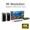 Switch KVM ACT 2 portas HDMI 4K@60Hz, USB 3.2 Gen1 (USB 3.0)