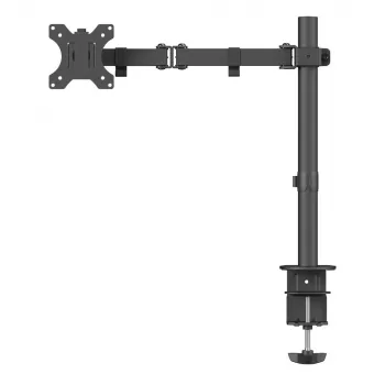 Braço para monitor único ACT fixação por grampo/por passagem 8 kg 10-32 polegadas