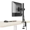 Braço para monitor único ACT fixação por grampo/por passagem 8 kg 10-32 polegadas