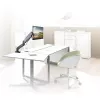 Braço para monitor com mola a gás ACT Office preto AC8311 fixação por grampo/por passagem 9 kg