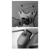 Braço para monitor com mola a gás ACT Office preto AC8311 fixação por grampo/por passagem 9 kg