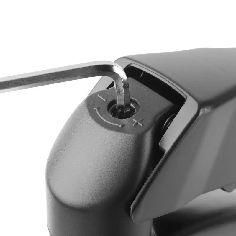 Braço duplo para monitor com mola a gás ACT Office fixação por grampo/por passagem 18 kg