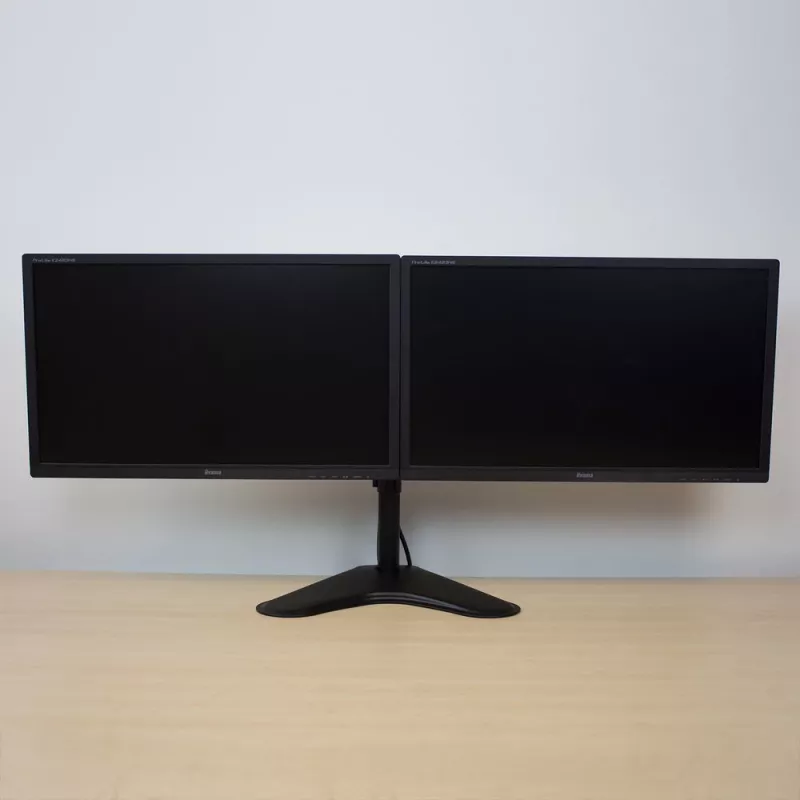 Braço duplo para monitor autónomo ACT AC8320 peso máx. 16 kg ecrã mín. 33 cm ecrã máx. 81,3 cm