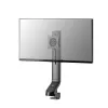 Braço para monitor único ACT para escritório, ajuste rápido de altura, fixação por grampo/por passagem, 8 kg