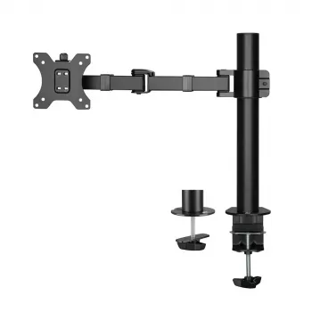 Braço para monitor único ACT Office Solid Pro fixação por grampo/por parafuso 12 kg 10-32 polegadas