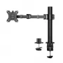 Braço para monitor único ACT Office Solid Pro fixação por grampo/por parafuso 12 kg 10-32 polegadas