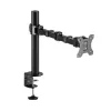 Braço para monitor único ACT Office Solid Pro fixação por grampo/por parafuso 12 kg 10-32 polegadas